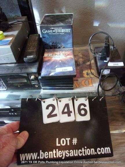 LOT: (1) BOOK & (1) LOT DVD'S