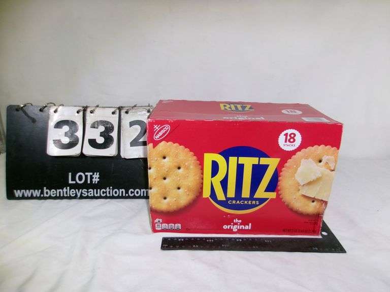 RITZ CRACKERS, 18 STACKS, BOX