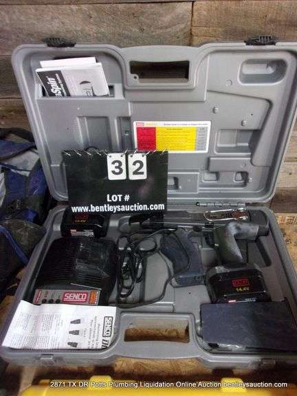 SENCO DURASPIN SCREW FASTENING SYSTEM MODEL: DS202-14V