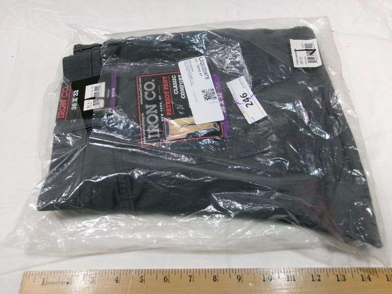 IRON CO PATRIOT PANT, CLASSIC, SIZE 36X32