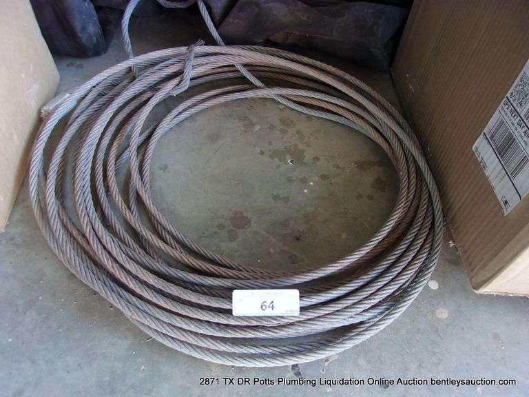 ROLL: 1/2 STEEL CABLE