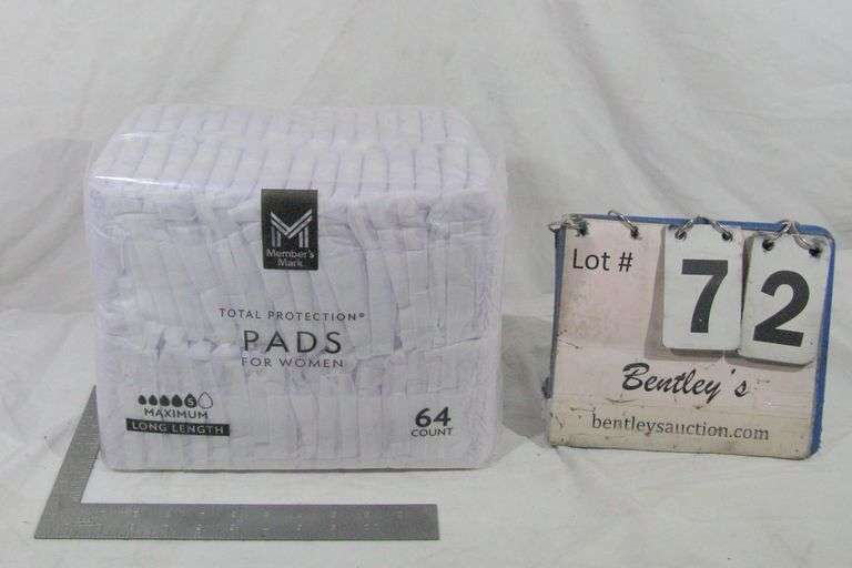 BOX: TOTAL PROTECTION PADS FOR WOMEN
