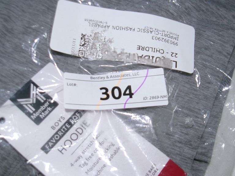 BOY'S HOODIE, SIZE MEDIUM