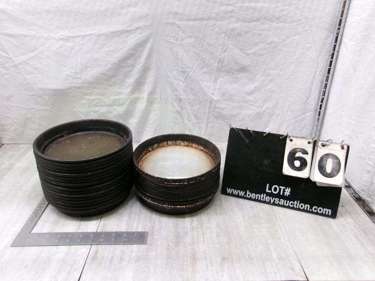 STACK OF STOVE DRUM COVERS, 38 QTY