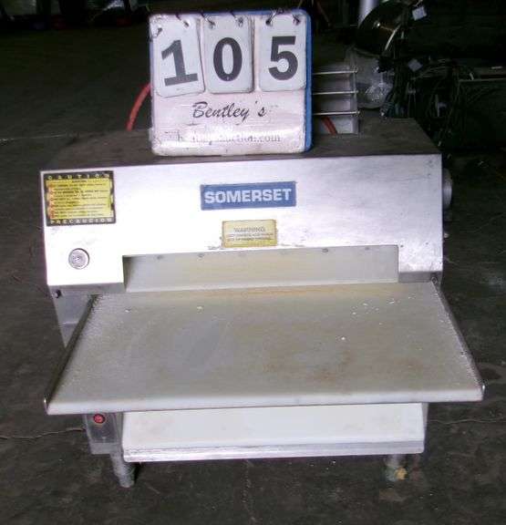 SOMERSET COMMERCIAL DOUGH SHEETERS AND ROLLERS