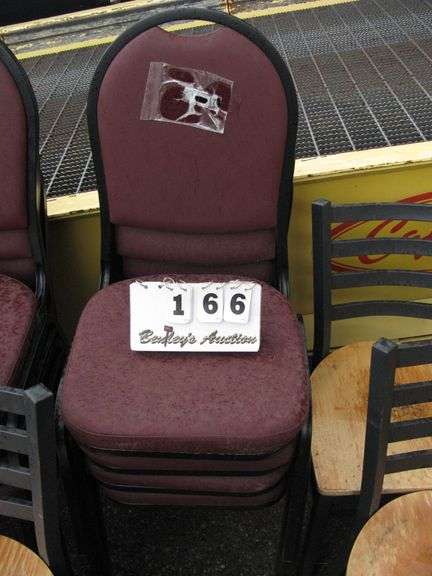 SET OF 4: BANQUET CHAIRS