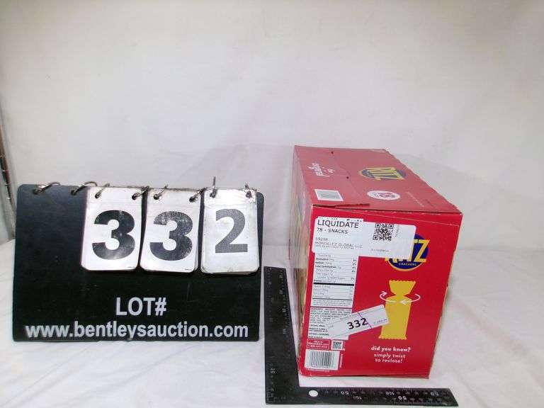 RITZ CRACKERS, 18 STACKS, BOX