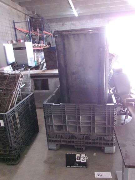 CRATE OF MISC. KITCHEN ITEMS, CONTENTS ONLY