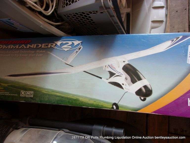 FIRE BIRD COMMANDER 2 PLANE - SOME DAMAGE