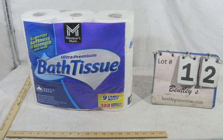 9 ROLL PACK BATH TISSUE ULTRA PREMIUM