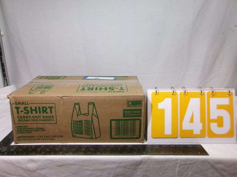 BOX: PLASTIC GROCERY BAGS