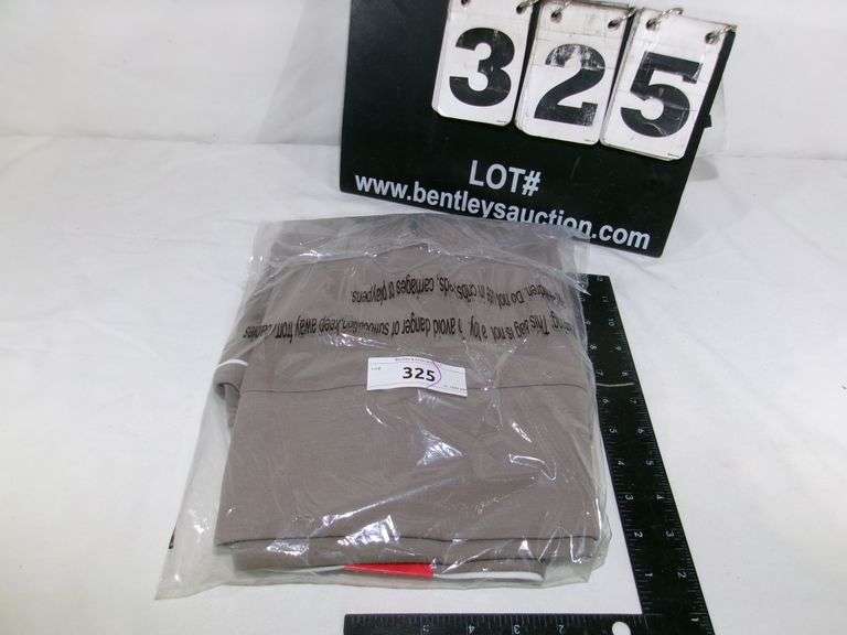 WOMEN'S HALF ZIP PULLOVER, SIZE XS, TAN