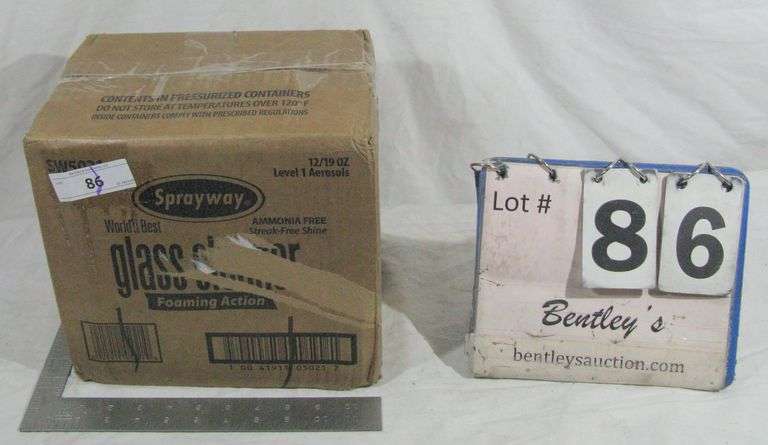 BOX: SPRAY WAY FOAM ACTION GLASS CLEANER