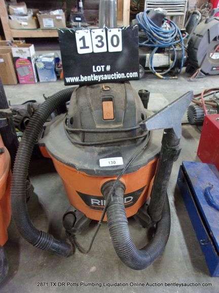 RIDGID WET/DRY VACUUM