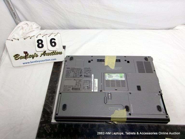 DELL LATITUDE D820 INTEL CENTRINO - NO CORD