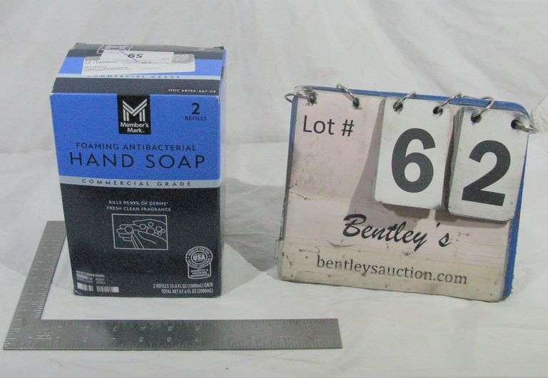 BOX: (2) REFILL FOAMING ANTIBACTERIAL HAND SOAP