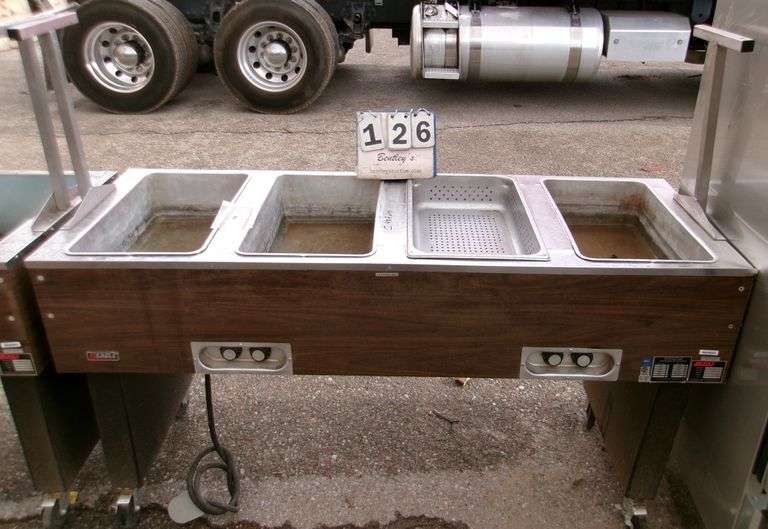 COMMERCIAL HOT FOOD TABLE