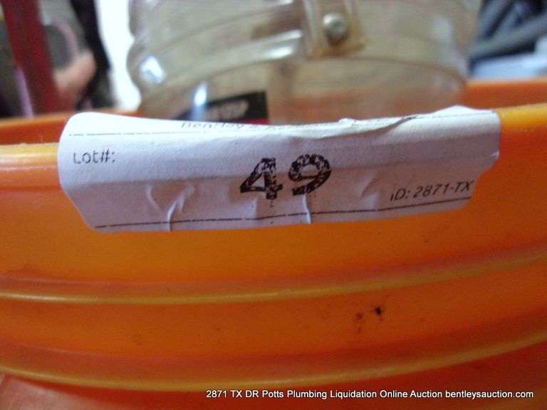 BUCKET: DRYWALL SCREWS AND SUMP PUMP