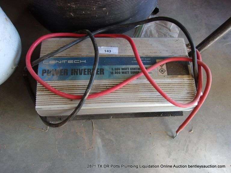 CEN-TECH POWER INVERTER 5000 WATT CONTINUOUS