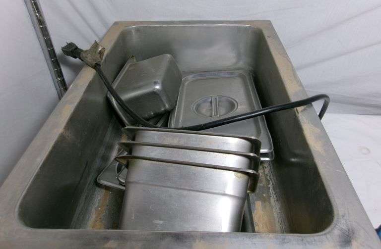 ADCRAFT FW-1200W ELECTRIC COUNTERTOP FOOD WARMER