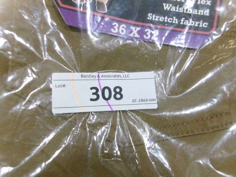 IRON CO TAN MEN'S PANTS, SIZE 36X32