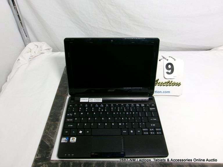 ACER ASPIRE ONE INTEL ATOM WINDOWS 7 STARTER - NO POWER CORD