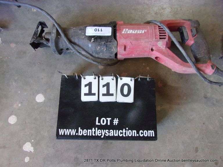 BAUER RECIPROCATING SAW