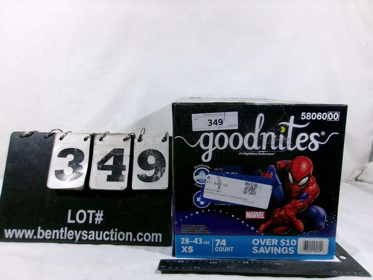 GOODNITES NIGHTTIME UNDERWEAR