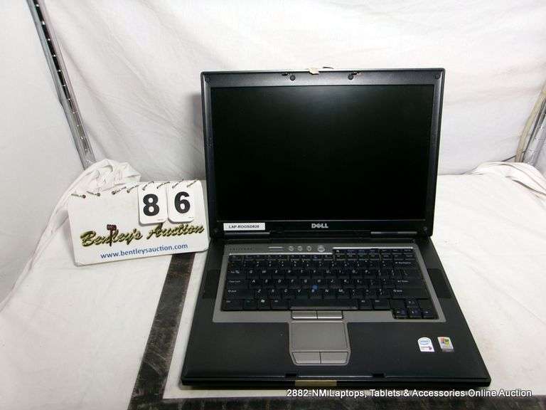 DELL LATITUDE D820 INTEL CENTRINO - NO CORD