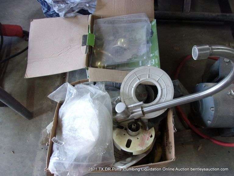 BOX: MISC FAUCET PARTS, MISC