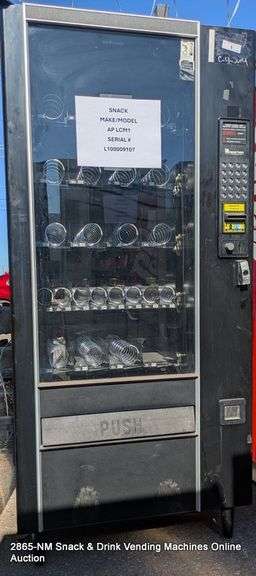 AP LCM1 SNACK MACHINE, S/N: L100009107
