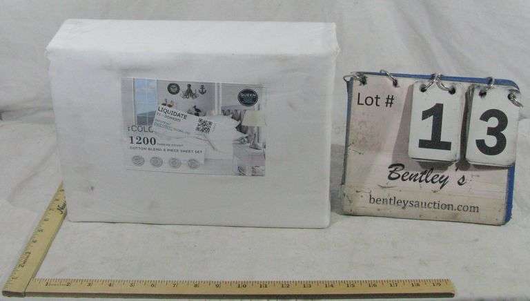 COLOR SENSE 1200 THREAD COUNT COTTON BLEND 6-PIECE SHEET SET - QUEEN