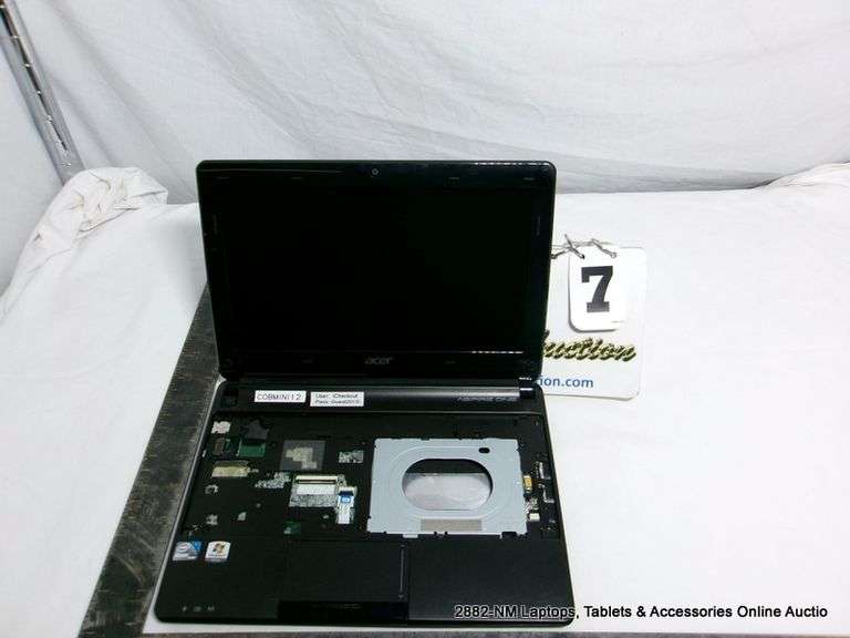 ACER ASPIRE ONE INTEL ATOM WINDOWS 7 STARTER - NO POWER CORD