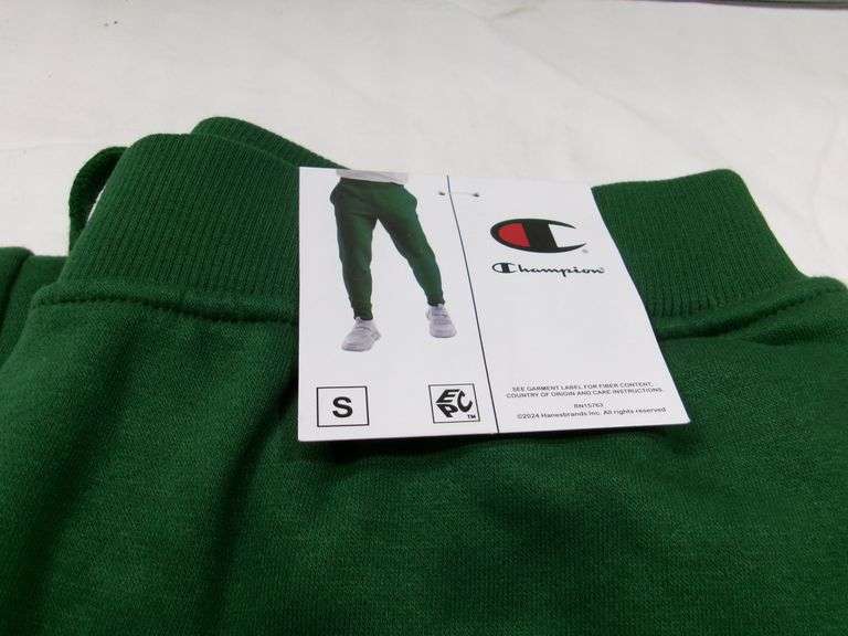 GREEN CHAMPIONS JOGGERS, SIZE S