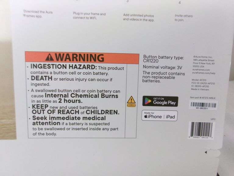 AURA ASPEN 11.8" DIGITAL HD DISPLAY