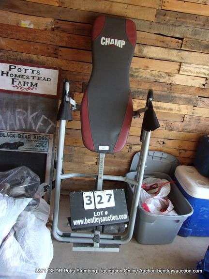 BODY CHAMP INVERSION TABLE