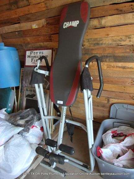 BODY CHAMP INVERSION TABLE