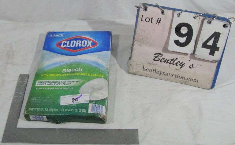 6-PACK ULTRA CLEAN TOILET TABLETS BLEACH