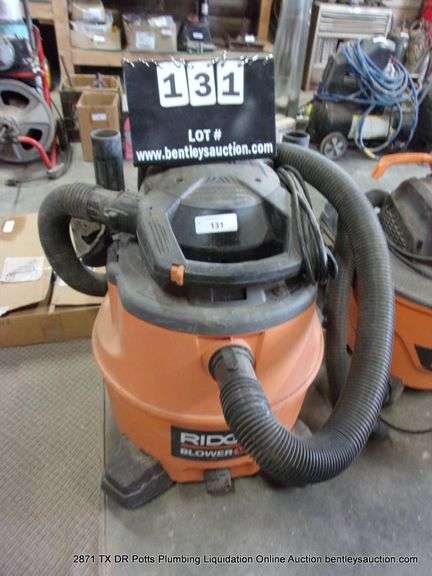 RIDGID BLOWER WET/DRY VACUUM