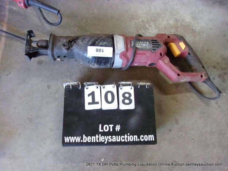 CHICAGO ELECTRIC RECIPROCATING SAW