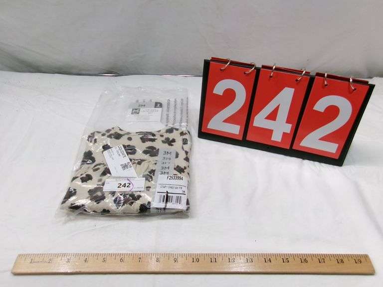 BABY GIRL PLAYWEAR SET, CHEETAH - SIZE 3M