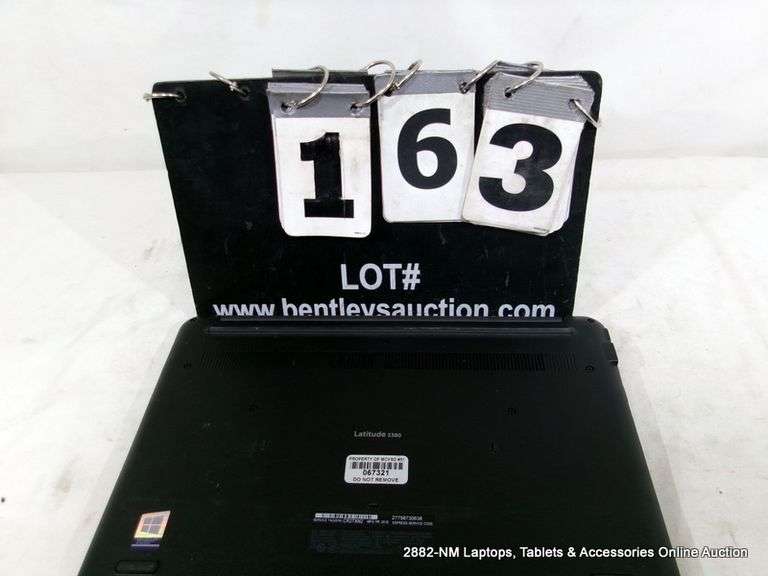 DELL LATITUDE 3380 CORE I3 - MISSING BATTERY, NO CORD