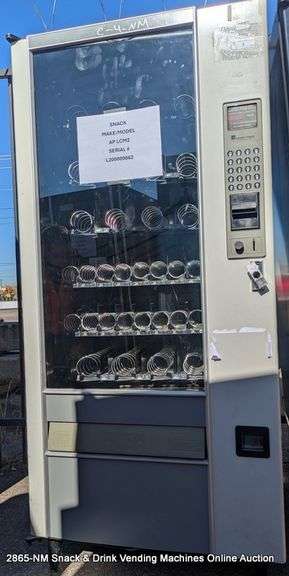AP LCM2 SNACK MACHINE, S/N: L200009862