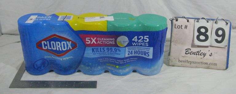 5-PACK CLOROX DISINFECTING WIPES