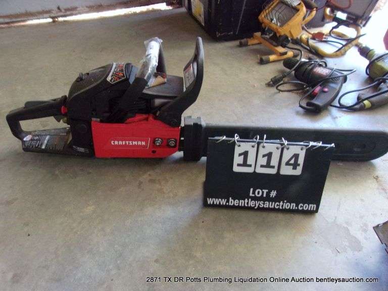 CRAFTSMAN 2-CYCLE GAS CHAINSAW