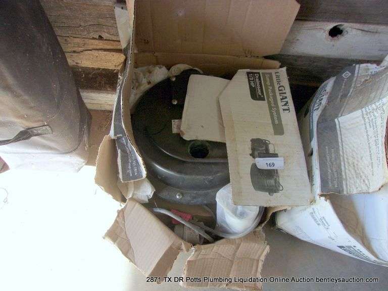 SUMP PACKAGED SYSTEM 1/3 HP - USED