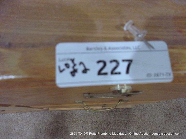 LOT: (2) 2-DRAWER WOOD FILE CABINETS