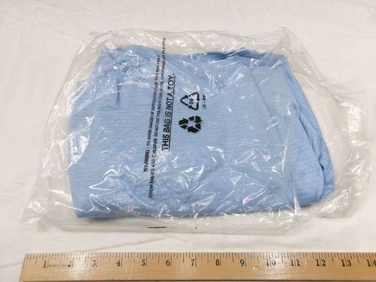 MEN'S BLUE ACTIVE TEE, SIZE SMALL