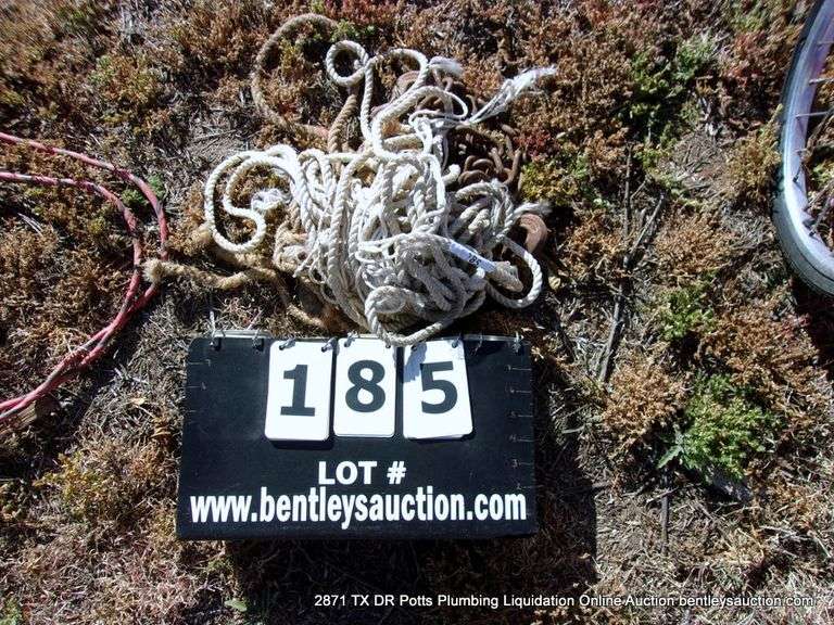 LOT: ROPES AND CHAINS