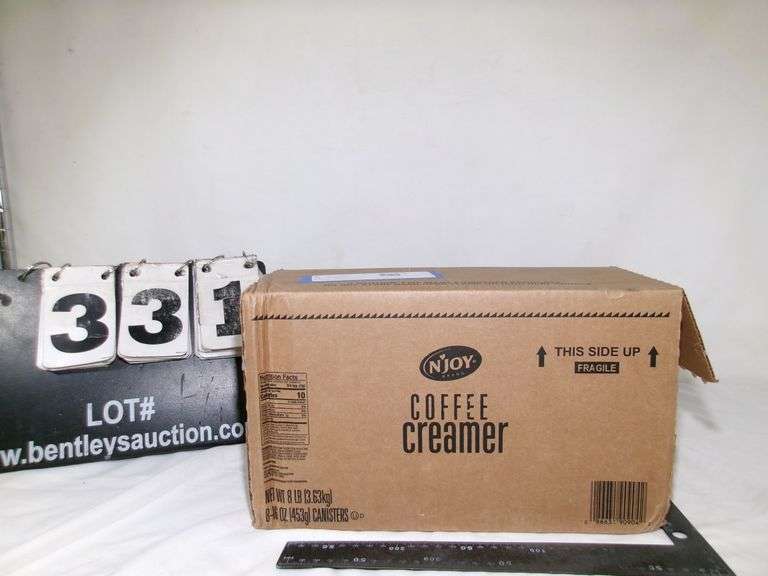 N'JOY COFFEE CREAMER, 2QTY COUNT